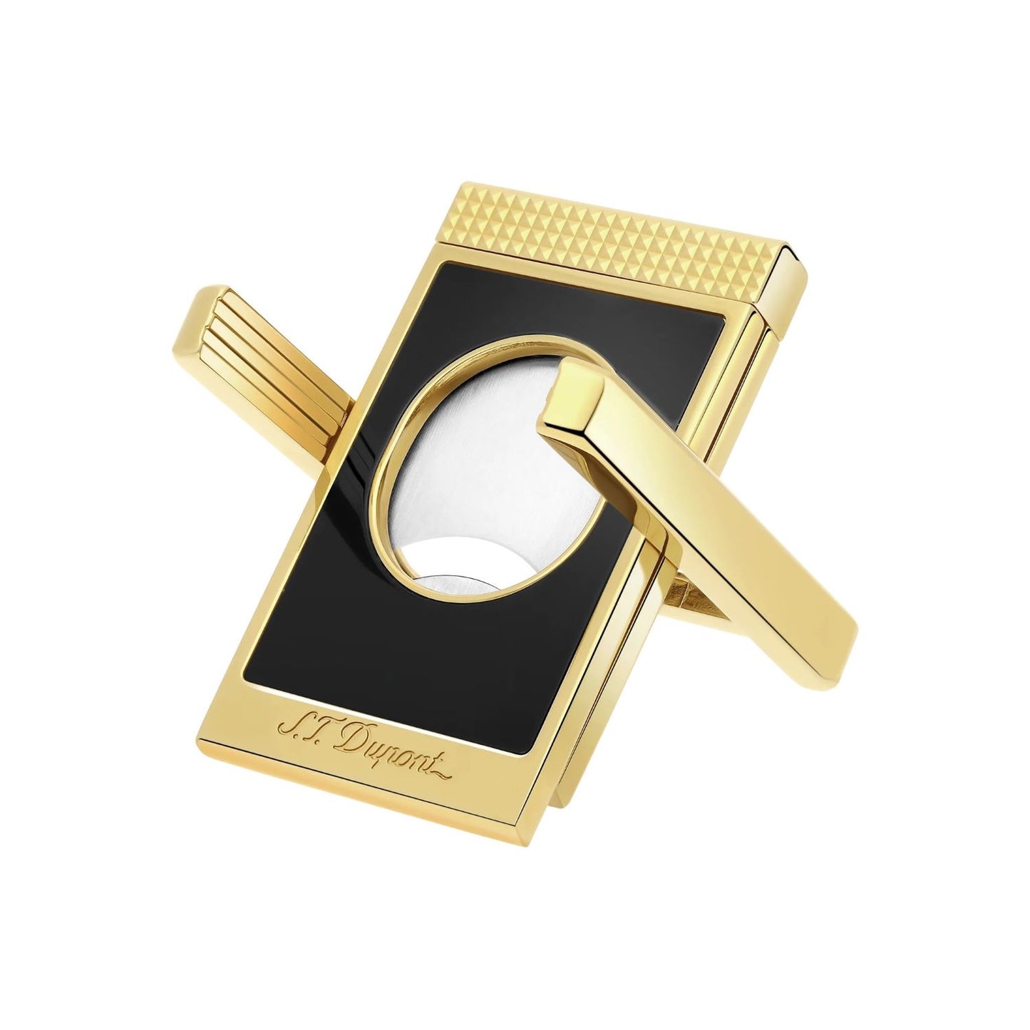 Le Grand Collection Black & Gold Cigar Cutter Stand