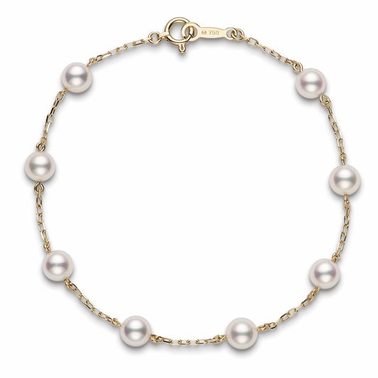 Station Collection Akoya Pearl Bracelet