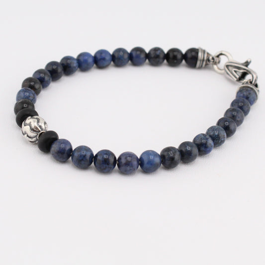 Brookings Bracelet Collection Men's Dumortierite Bracelet