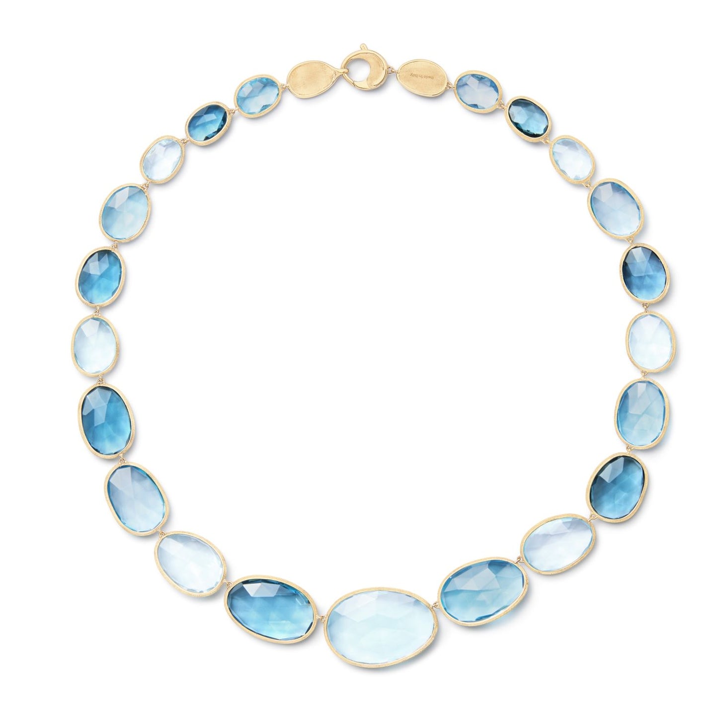 Lunaria Collection Graduated Mixed Topaz Necklace