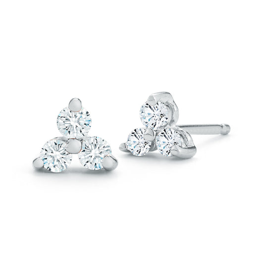 Billie Collection 3-Diamond Stud Earrings