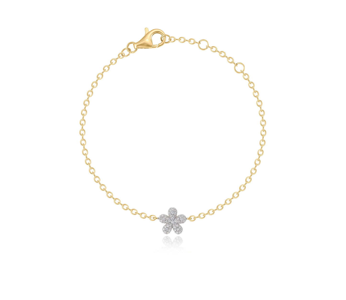 Symphony Collection Forget-Me-Not Diamond Bracelet