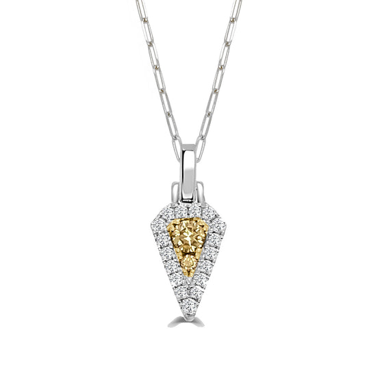 Diamond Arrow Pendant Necklace