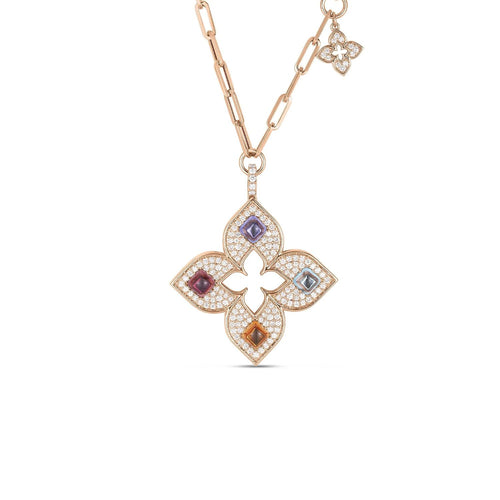 Venetian Princess Collection Multi Stone Necklace