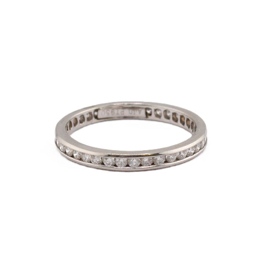 Channel Set Diamond Eternity Band