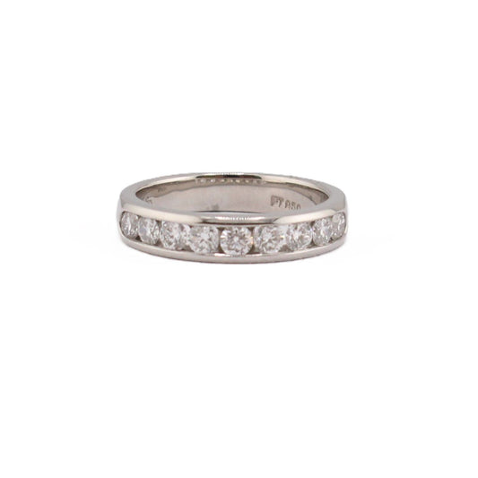 Channel Set Diamond Band