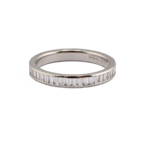 Baguette Diamond Wedding Band