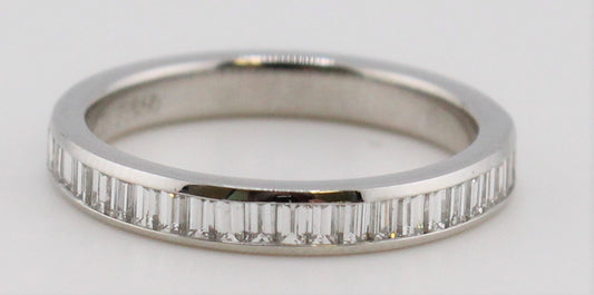 Baguette Diamond Wedding Band