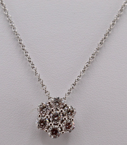 Diamond Cluster Pendant