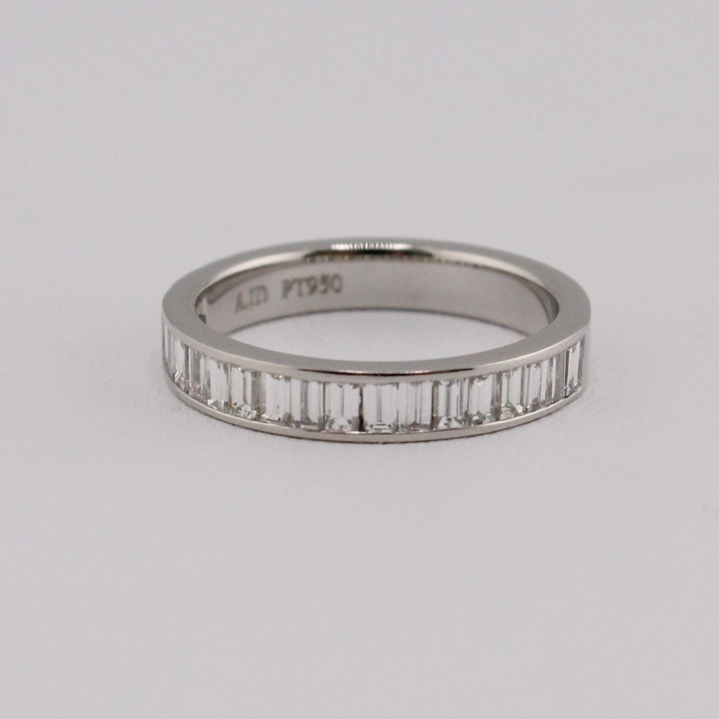 Diamond Baguette Wedding Band