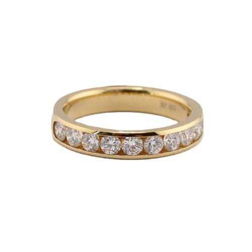 Channel Set Diamond Band
