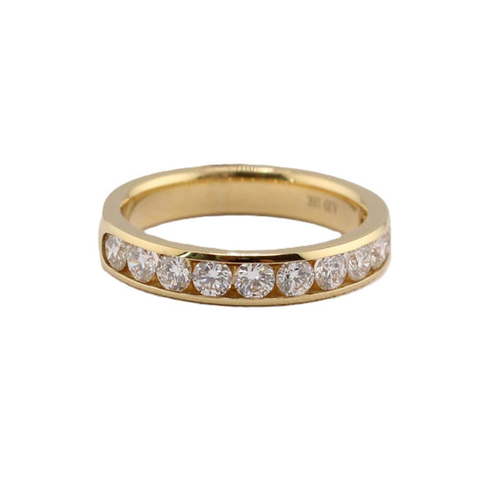 Channel Set Diamond Band