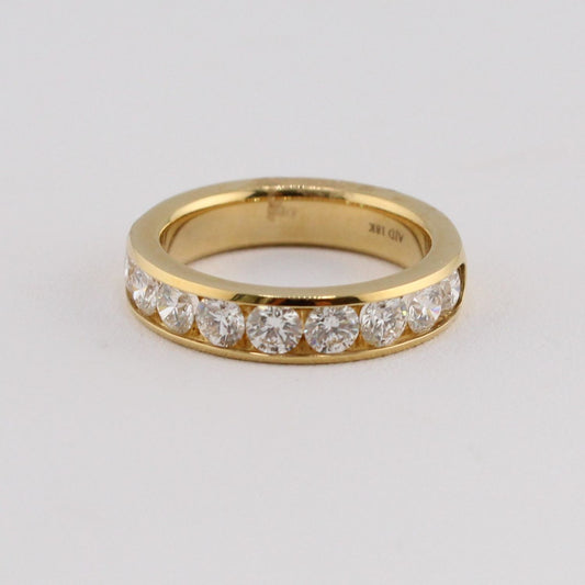 Channel Set Diamond Band