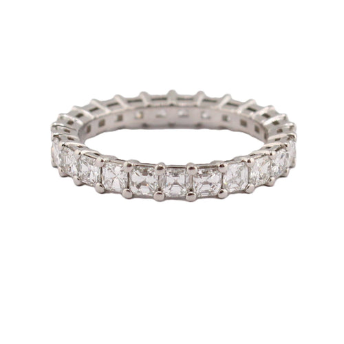Asscher Cut Diamond Eternity Band