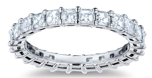 Asscher Cut Diamond Eternity Band