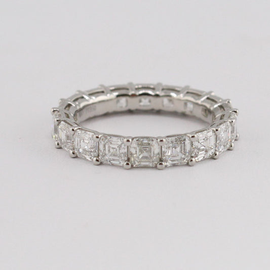 Asscher Cut Diamond Eternity Band