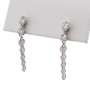 Diamond Drop Earrings