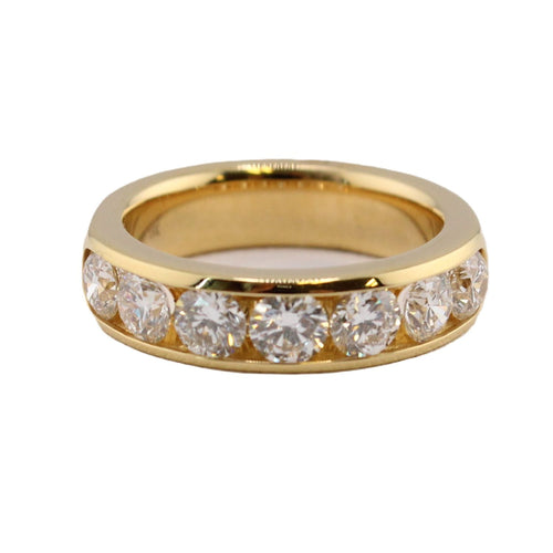 Channel Set Diamond Band