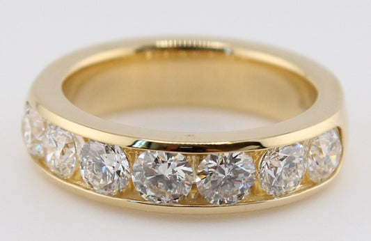 Channel Set Diamond Band