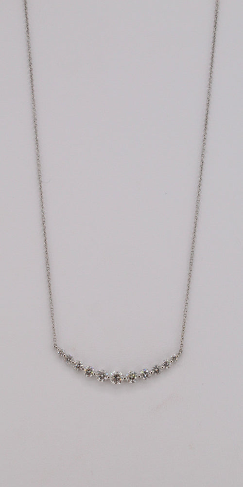 Diamond Smiley Necklace