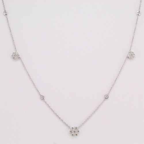 Diamond Station Necklace