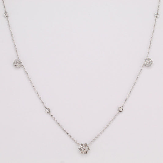 Diamond Station Necklace