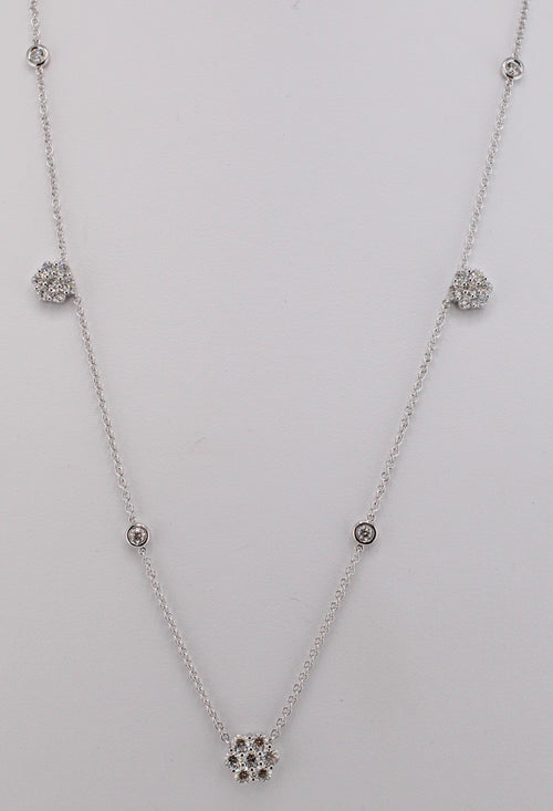 Diamond Station Necklace