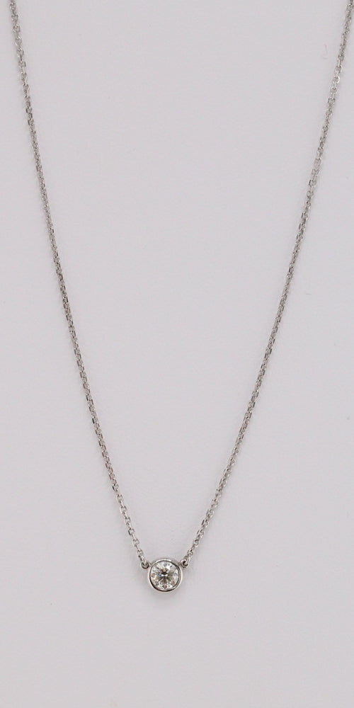 Solitaire Diamonds-by-the-Yard Necklace