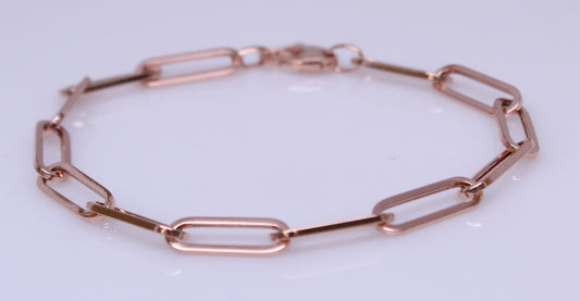 Paperclip Chain Bracelet