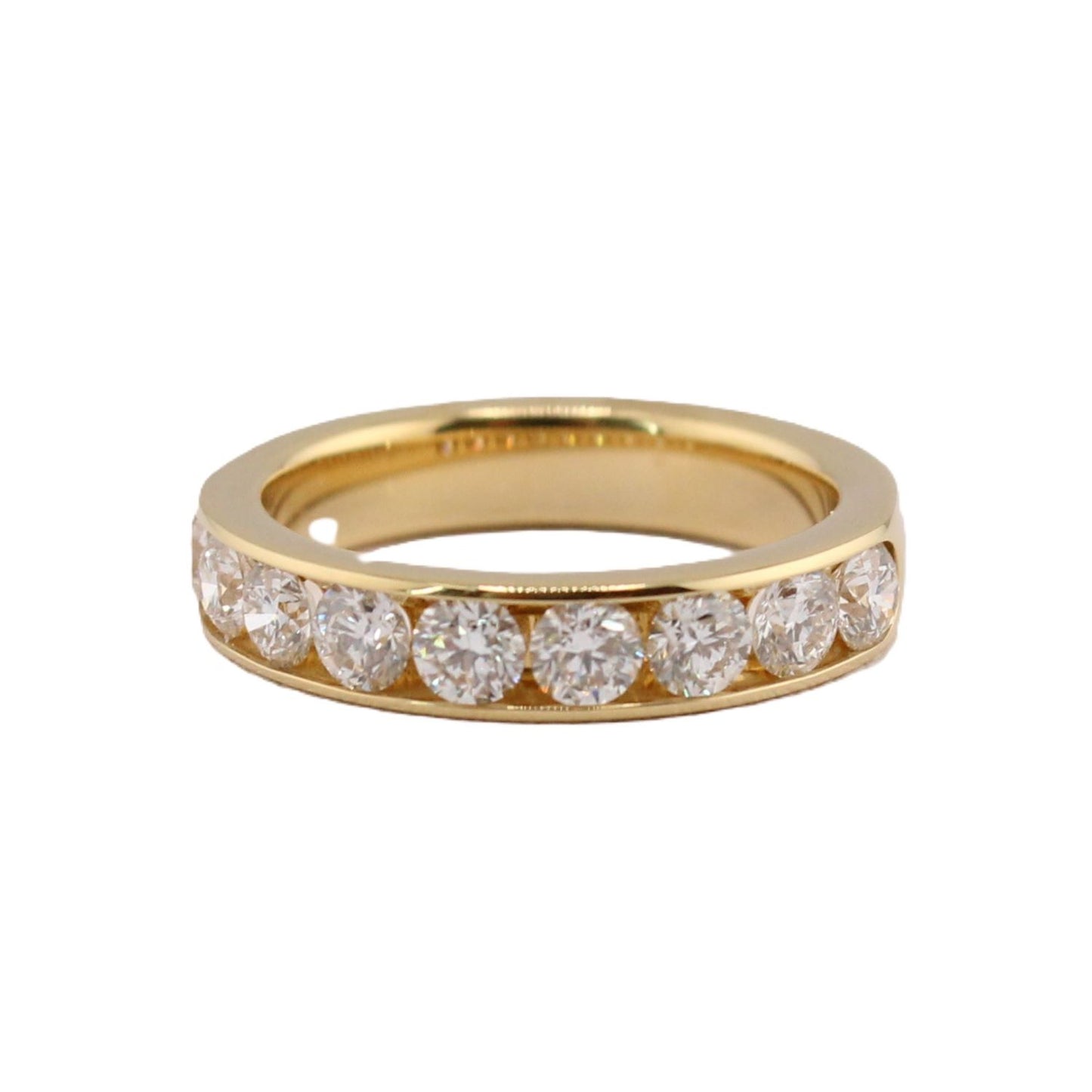 Channel Set Diamond Band