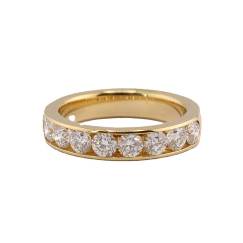 Channel Set Diamond Band
