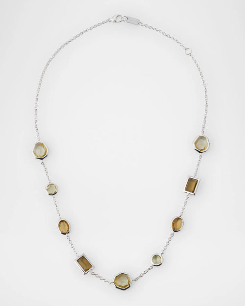 Rock Candy Collection: Girasole Station Necklace