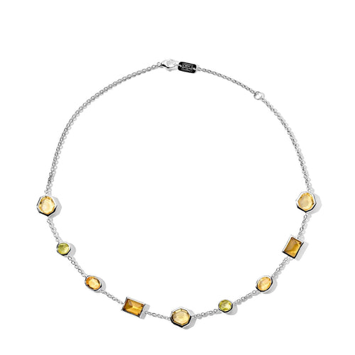 Rock Candy Collection: Girasole Station Necklace