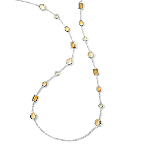 Rock Candy: Girasole Mixed-Cut Station Necklace