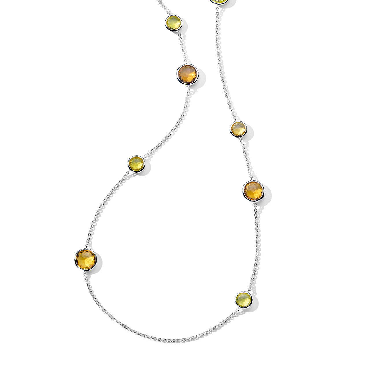 Lollipop Collection: Girasole Multi-Stone Station Necklace i