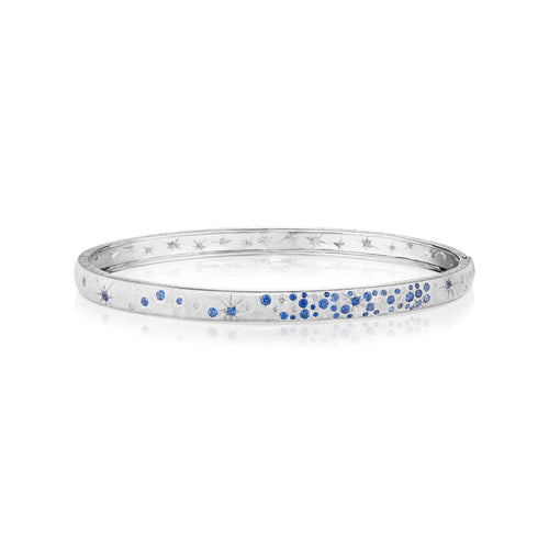 Galaxy Collection Blue Sapphire Bangle