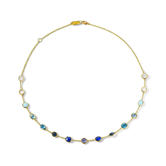 Rock Candy Collection: Mare 15-Stone Station Chain Necklace in Mare