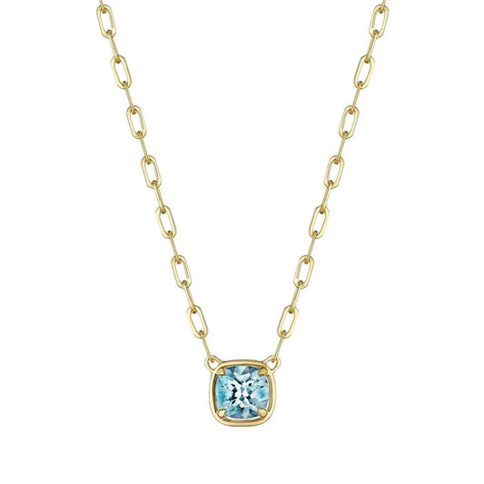 Aquamarine Necklace