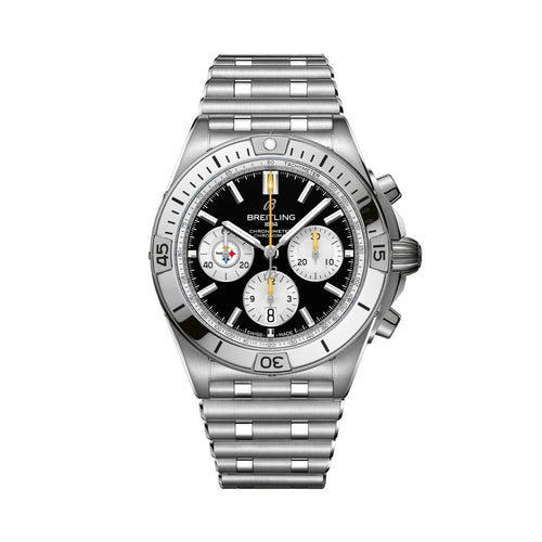 42MM CHRONOMAT B01 STEELERS LTD