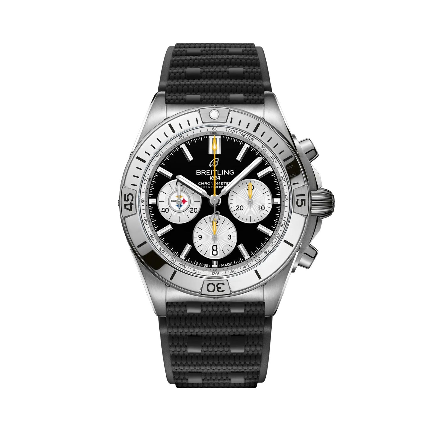 42MM CHRONOMAT B01 STEELERS LTD