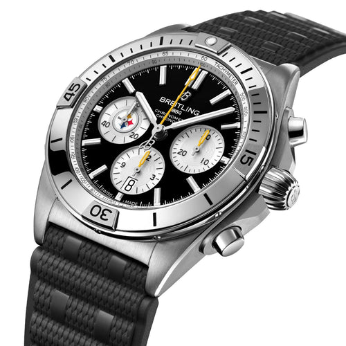 42MM CHRONOMAT B01 STEELERS LTD