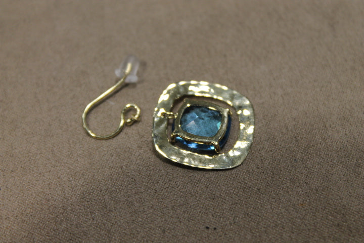 Rock Candy Collection Blue Topaz Drop Earrings