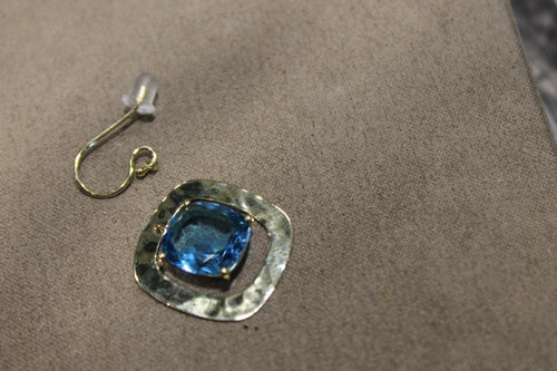 Rock Candy Collection Blue Topaz Drop Earrings