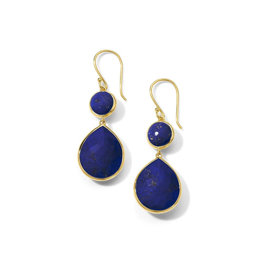 Rock Candy Collection Snowman Lapis Earrings