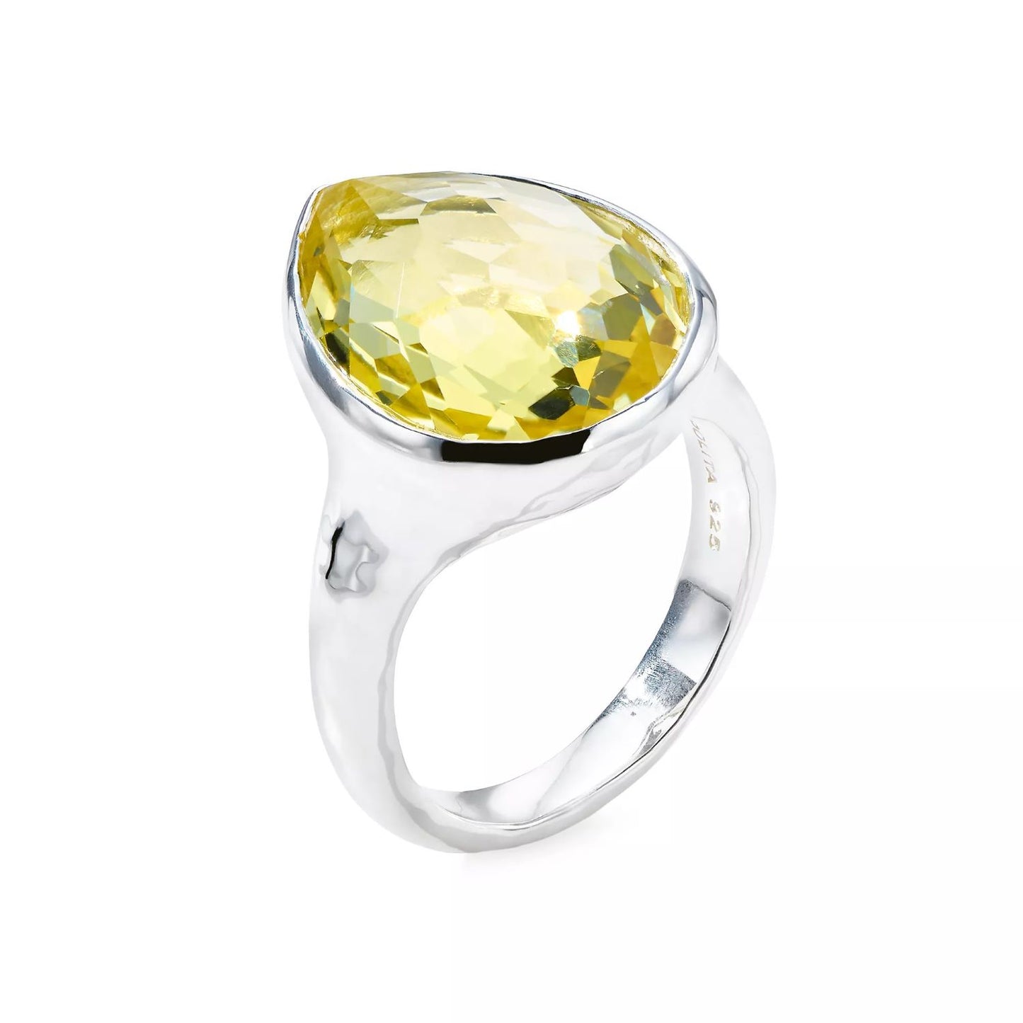 Rock Candy Collection Lemon Citrine Ring