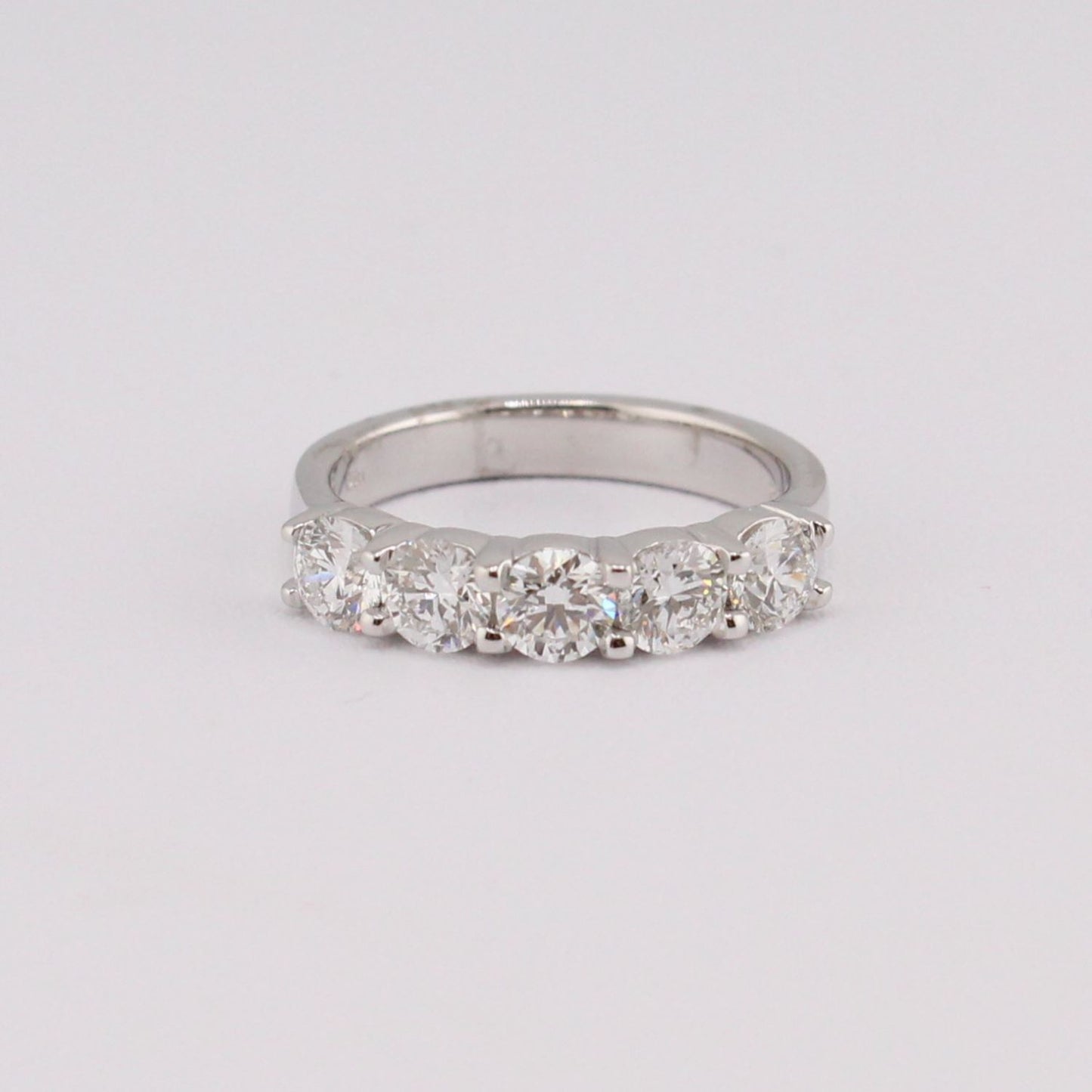 Five Stone Diamond Anniversary Band