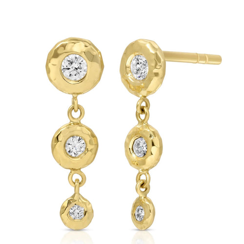 Nesting Gem Collection Diamond Drop Earrings