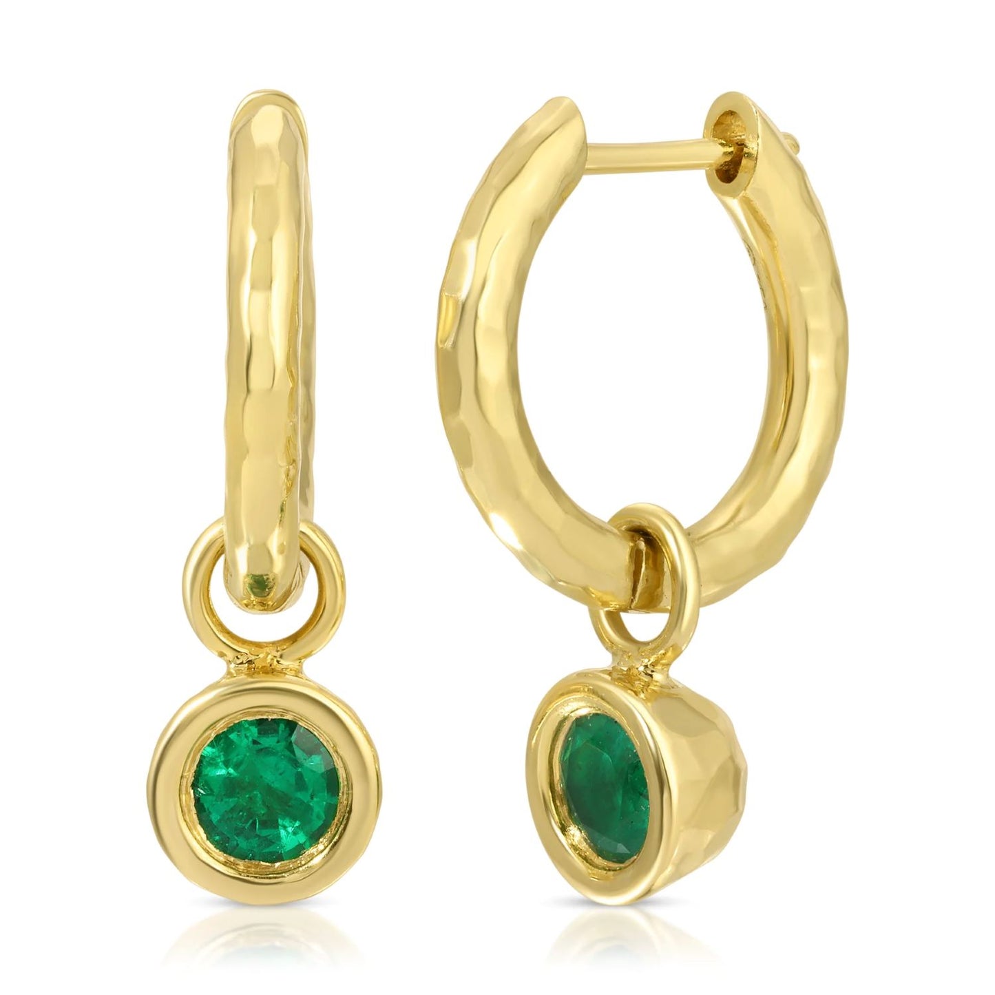 Emerald Drop Earrings