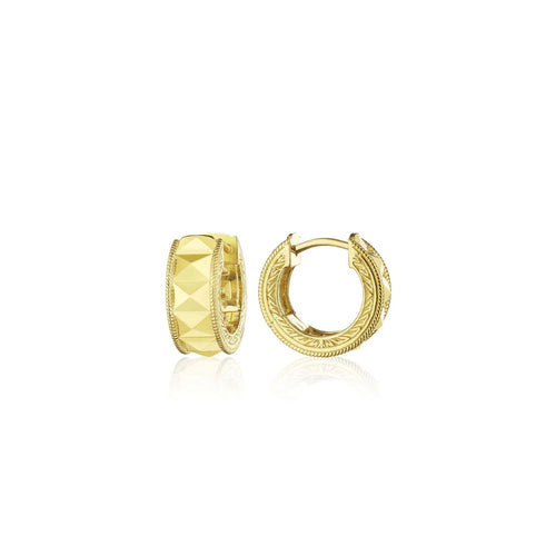 Rockstud Huggie Earrings