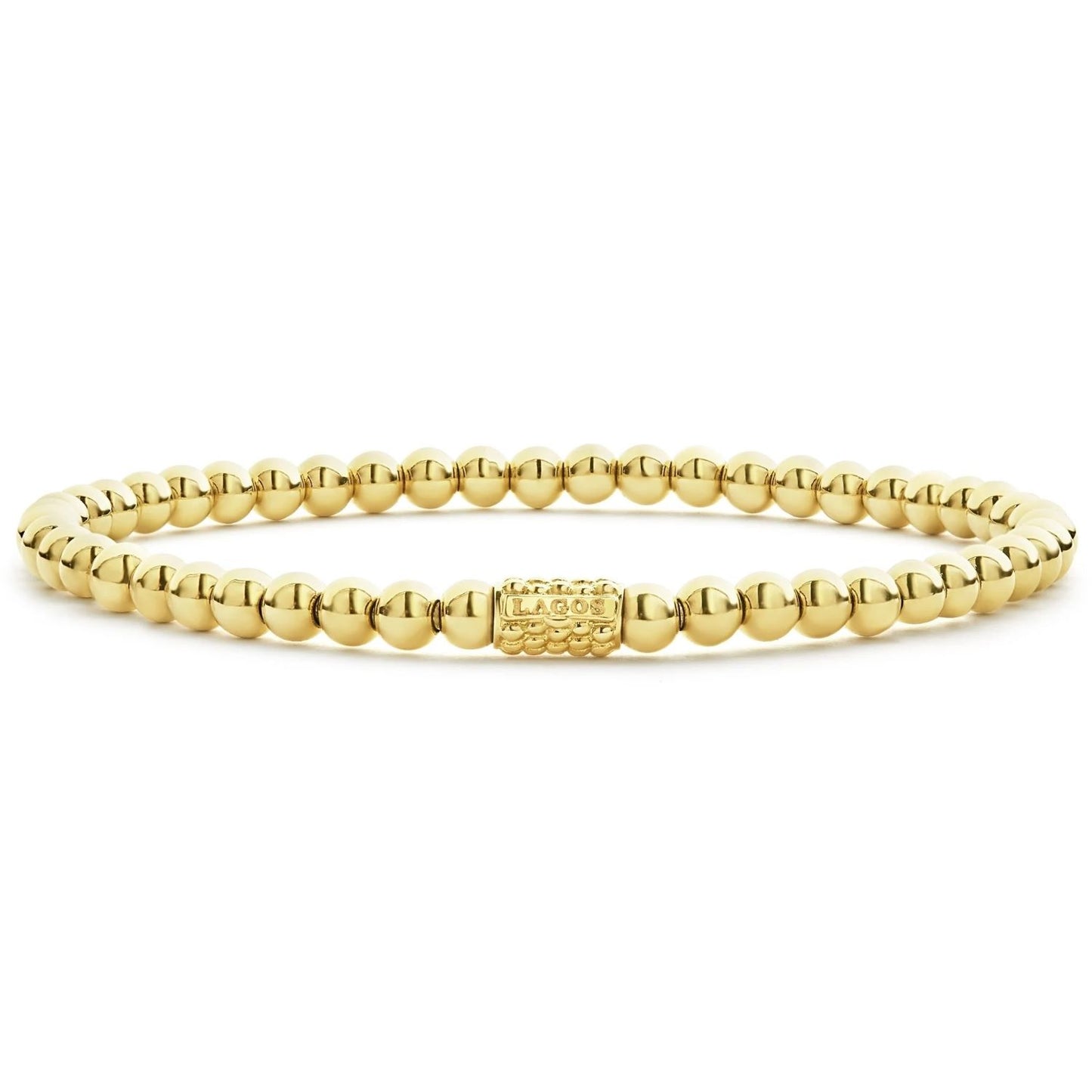 Caviar Gold Collection Bead Bracelet